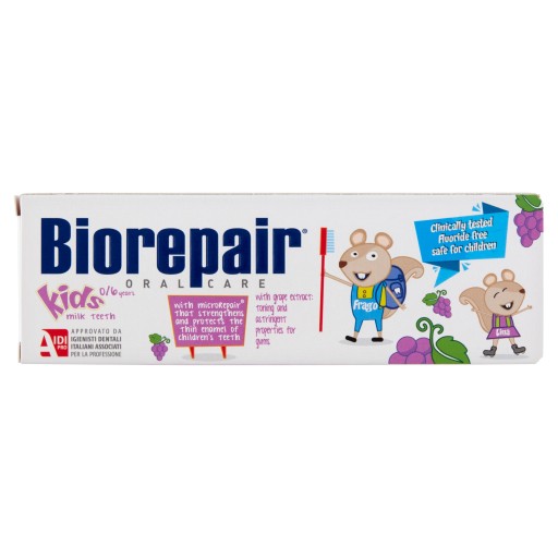 BIOREPAIR Kids 0-6 rokov, zubná pasta pre deti bez fluoridu