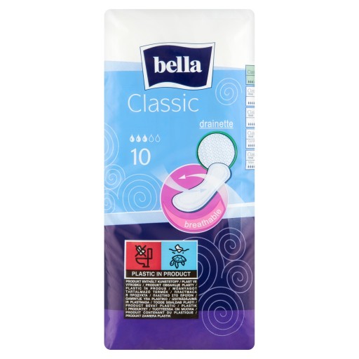 BELLA CLASSIC hygienické vložky - 10 KS.