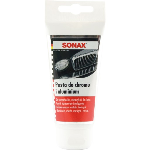Sonax chrómová a hliníková pasta 75 ml