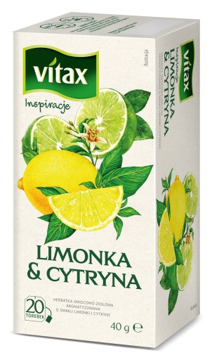 Vitax Čaj Limetka Citrón 20 tb insp.