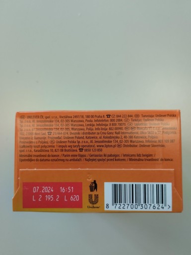 LIPTON Pyramidki čierne citrusové plody 20tb