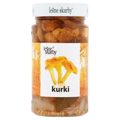 LESNÉ POKLADY Lišky celé Marinované 280g