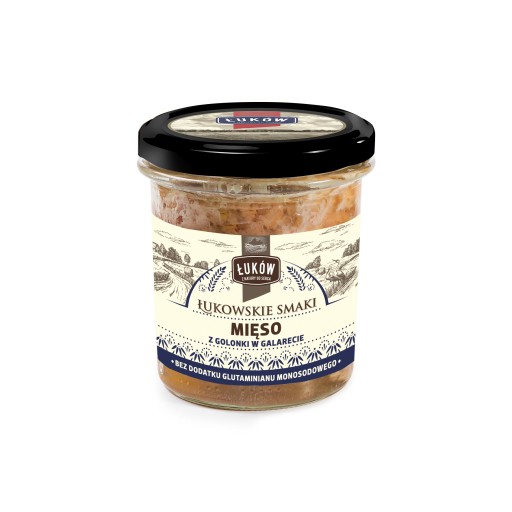 KNOCK MÄSO v želé 300 g - téglik ŁUKÓW