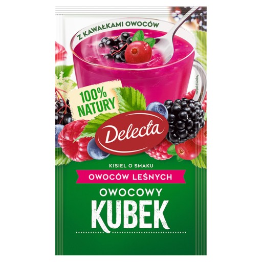 DELECTA FRUIT hrnček ŽELÉ LESNÉ OVOCIE 30G x10