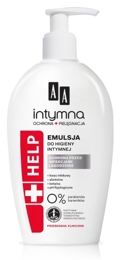 AA Intymna HELP tekutina na intímnu hygienu 300 ml