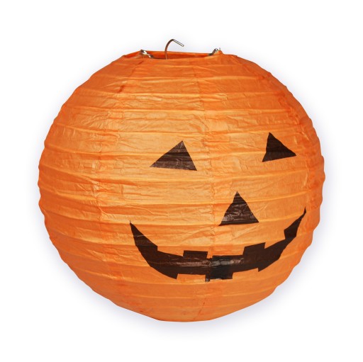 Lampáš z tekvice halloween 20 cm