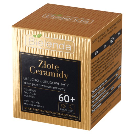 BIELENDA Krém na tvár GOLDEN CERAMIDY 60+ 50 ml