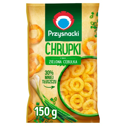 Przysnacki Chrupki s príchuťou zelenej cibuľky 150 g