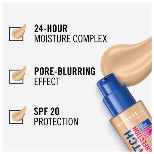 RIMMEL MATCH PERFECTION FOUNDATION 24H 400