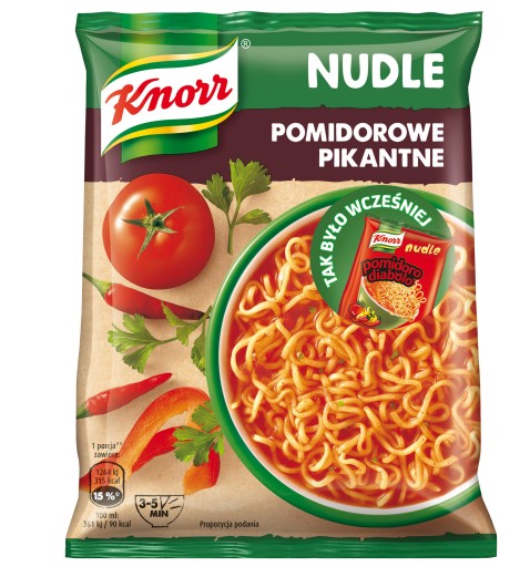 KNORR NUDLE PIKANTNÁ paradajková polievka 63 g