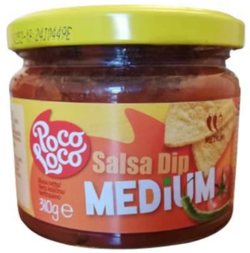 Kuc.Salsa mexicana stredná 310g