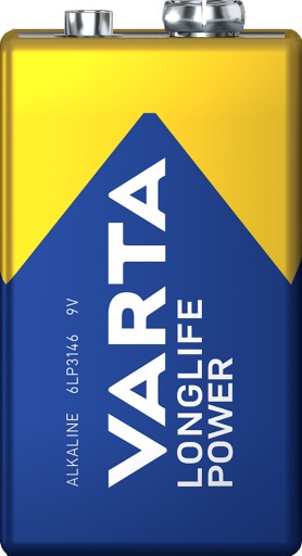 VARTA 6LR61 1BL LONGLIFE POWER ALKAIC (4922) 9V