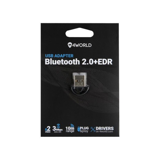 4World Bluetooth adaptér USB 2.0 EDR2.1 triedy 2