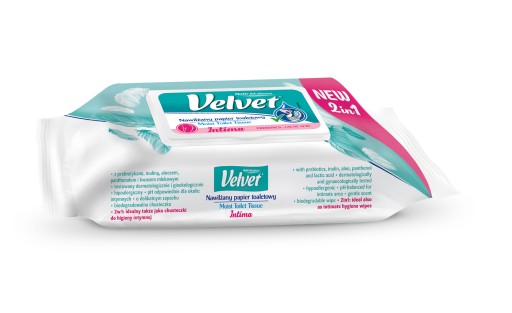 ZAMATOVÝ PAPIER MOIST INTIMA A'42