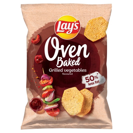 Lay's Oven Baked Lays grilovaná zelenina 110 g