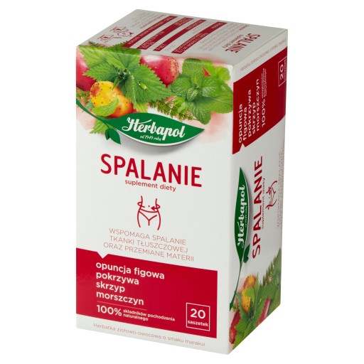 HERBAPOL EXP ČAJ. SPAĽOVANIE štíhlej postavy + ČISTENIE 20 X 2g