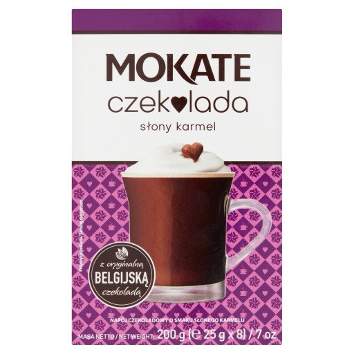 Lahodný čokoládový nápoj Klasická čokoláda a slaný karamel Mokate