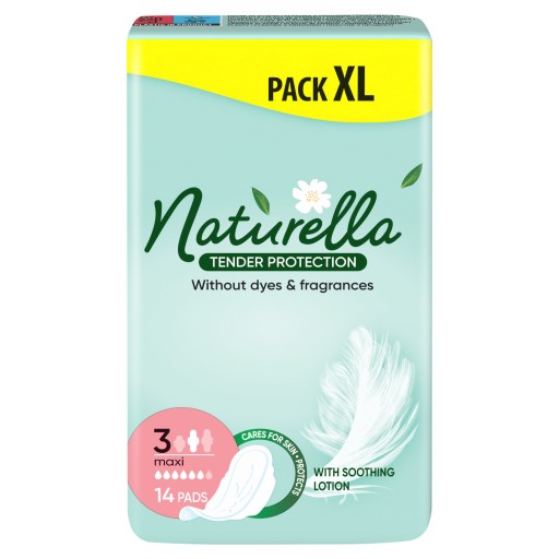 NATURELLA TENDER OCHRANNÉ ULTRA MAXI hygienické vložky 14 KS.