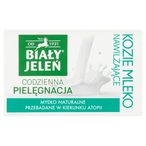 Biały Jeleń KOZIE MLIEKO tyčinkové mydlo 100g Premium
