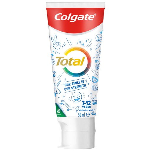 COLGATE zubná pasta 50ml TOTAL Junior (7-12)