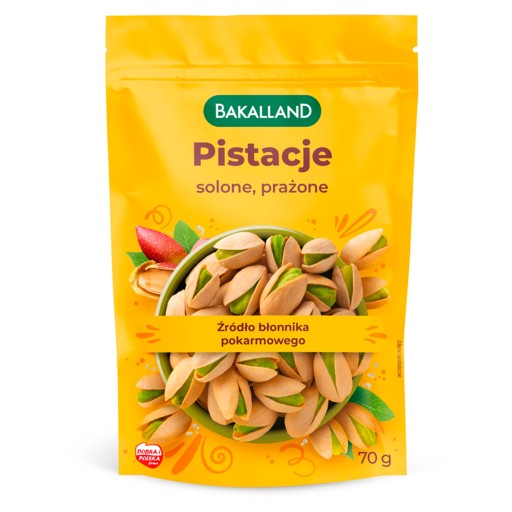Bakalland pražené pistácie 70g