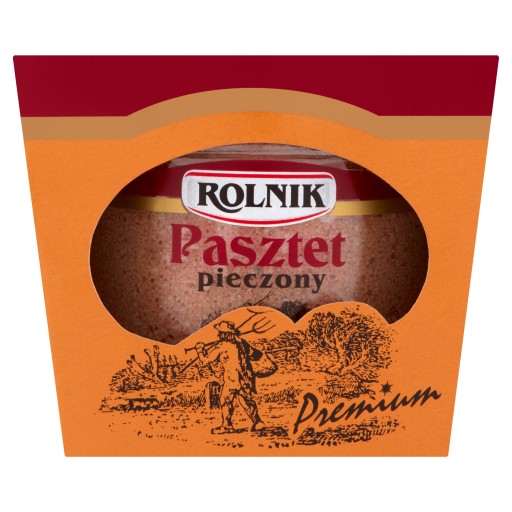 Rolnik Pečená bravčová paštéta v dóze, 230 ml
