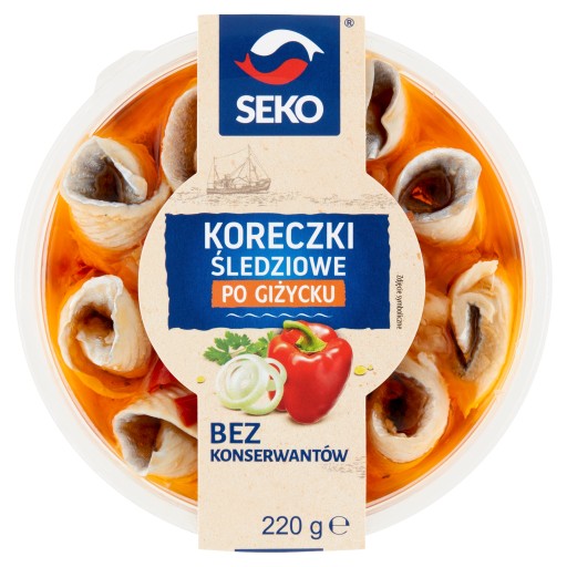 Sleďové párky na spôsob Seko Giżycko 220 g