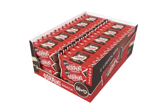 Góralki vaflový snack čokoládový 3x27g