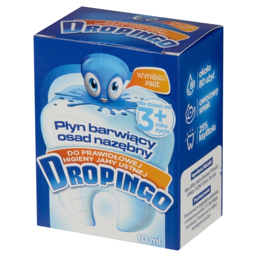 DROPINGO Fluid na farbenie zubného plaku 10 ml