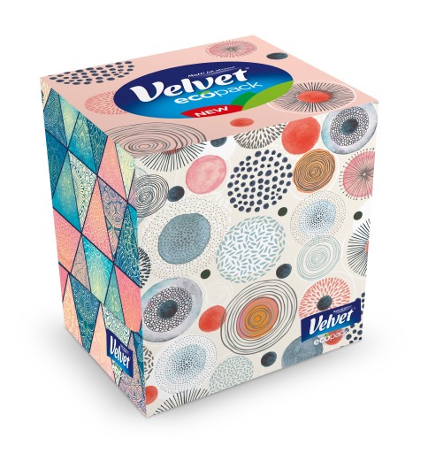 Utierky STYLE (60 kusov) CUBE 3 vrstvy VELVET 61