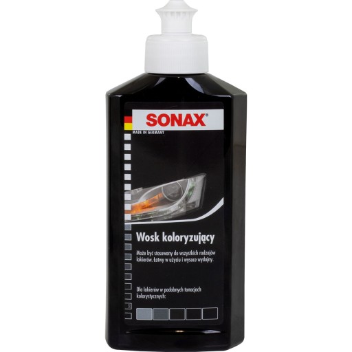 SONAX NANO FARBIACE VOSK ČIERNA 250ml