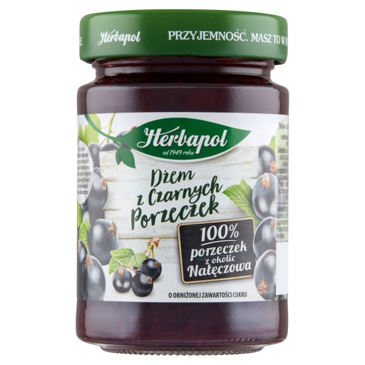 HERBAPOL DŽEM Z ČIERNYCH RÍBEZLÍ 280g