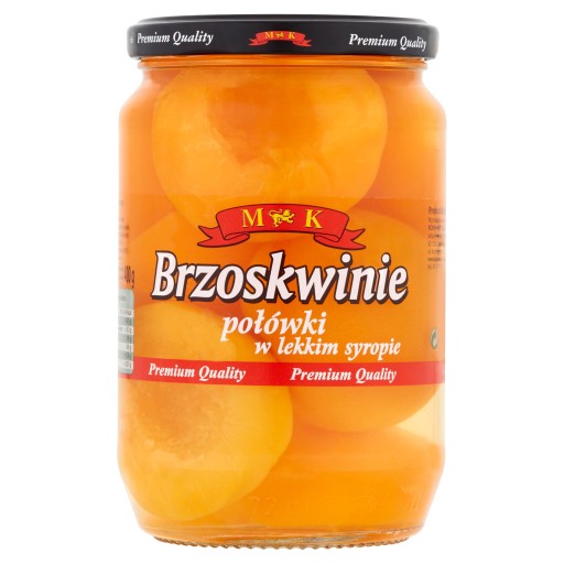 Broskyne v sirupe MK 0,68 kg