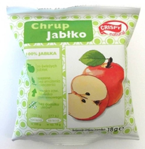 Jablkové lupienky 18g - Crispy Natural