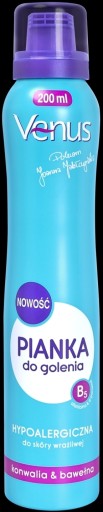 Venus LILY OF THE VALLEY & COTTON Pena na holenie 200 ml