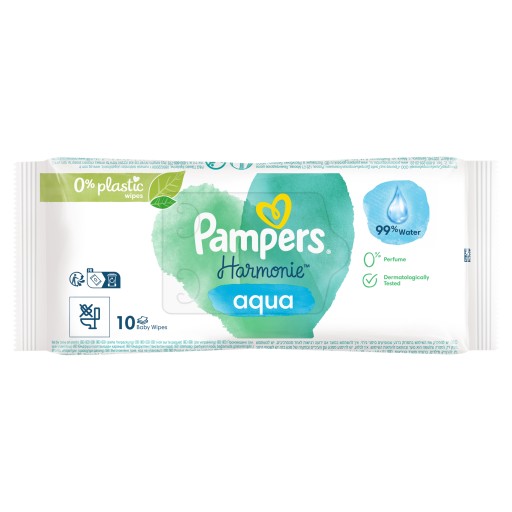 Pampers Harmonie Aqua obrúsky 1 x 10 ks.