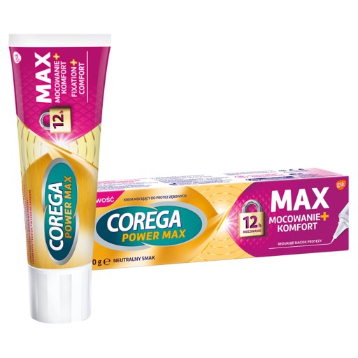 COREGA KRÉM 40G MAX FIXACIA + KOMFORT