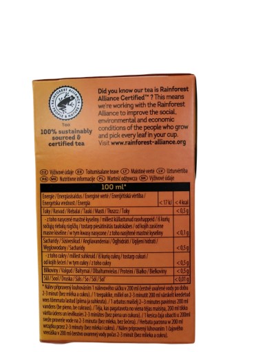 LIPTON Pyramidki čierne citrusové plody 20tb