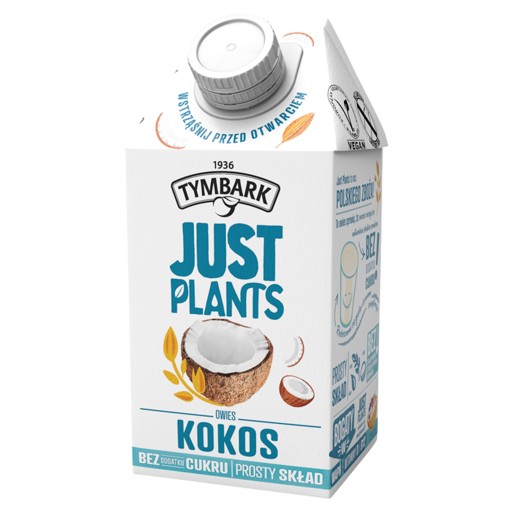 Tymbark Just Plants Drink ovsený kokos 500 ml
