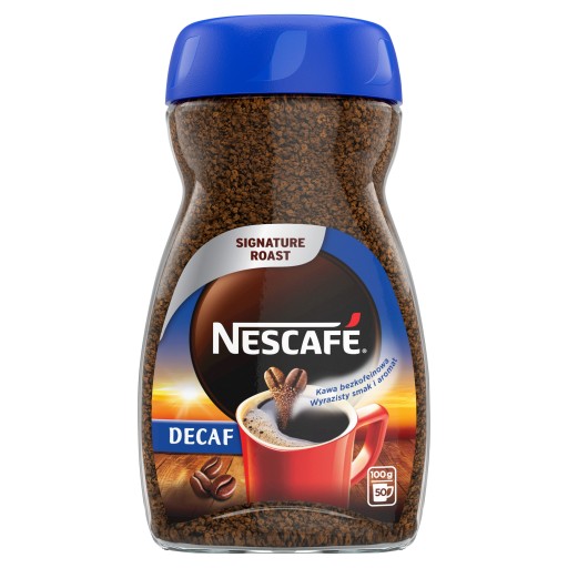 Nescafe Decaf Instantná káva bez kofeínu 100g NESTLE
