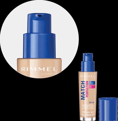 Rimmel Match Perfection Foundation 101 Classic Ivory