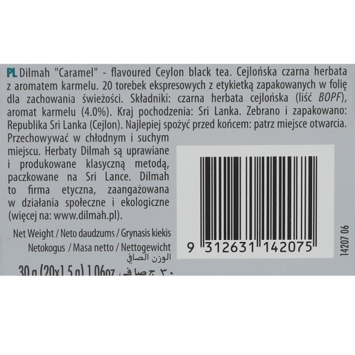 Dilmah Carmel 20 sáčkov 20x