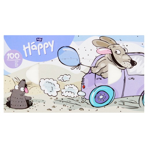 Happy univerzálne hygienické obrúsky Słoń A100