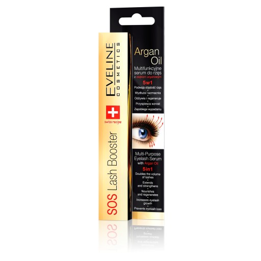 Eveline Lash Booster SOS sérum a kondicionér na mihalnice 5v1
