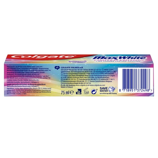 COLGATE PASTE 100ML MAX BIELA LIMITOVANÁ EDÍCIA