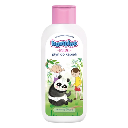 Bambino Kids Panda tekutý kúpeľ do kúpeľa 400 ml