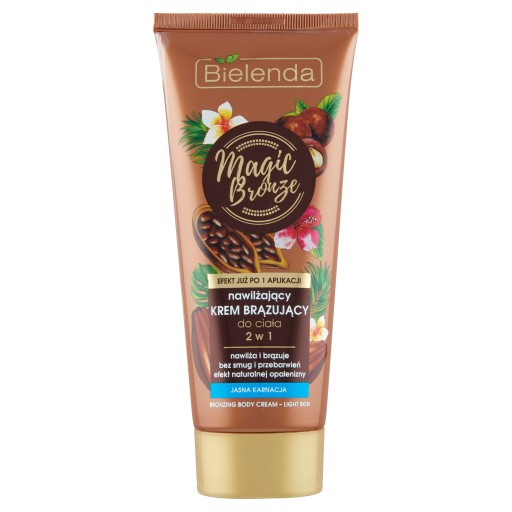Bielenda MAGIC BRONZE Hydratačný bronzujúci telový krém pre svetlú pokožku