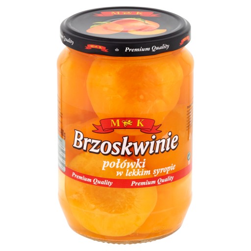 Broskyne v sirupe MK 0,68 kg