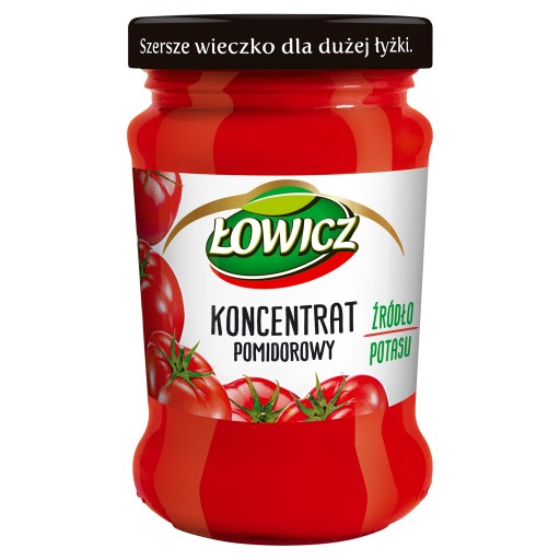 ŁOWICZ Paradajkový koncentrát, téglik 190g
