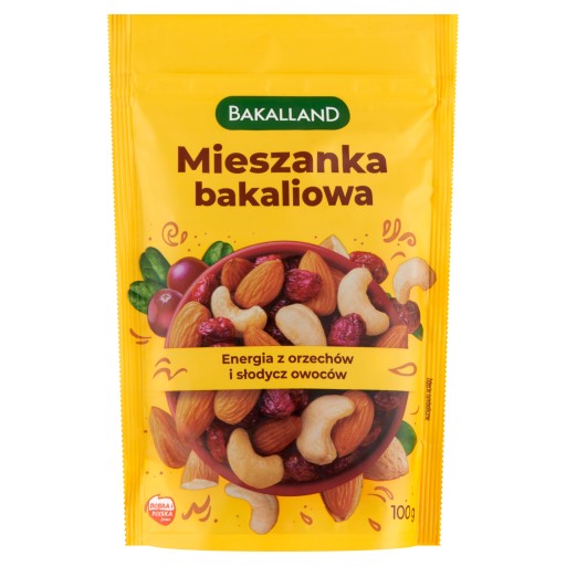 Bakalland Miešané sušené ovocie a orechy 100 g